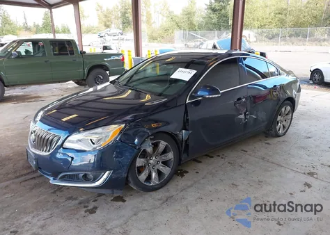 2015 Buick Regal Turbo/E-Assist Premium I from USA, damaged, VIN 2G4GN5EX2F9178599